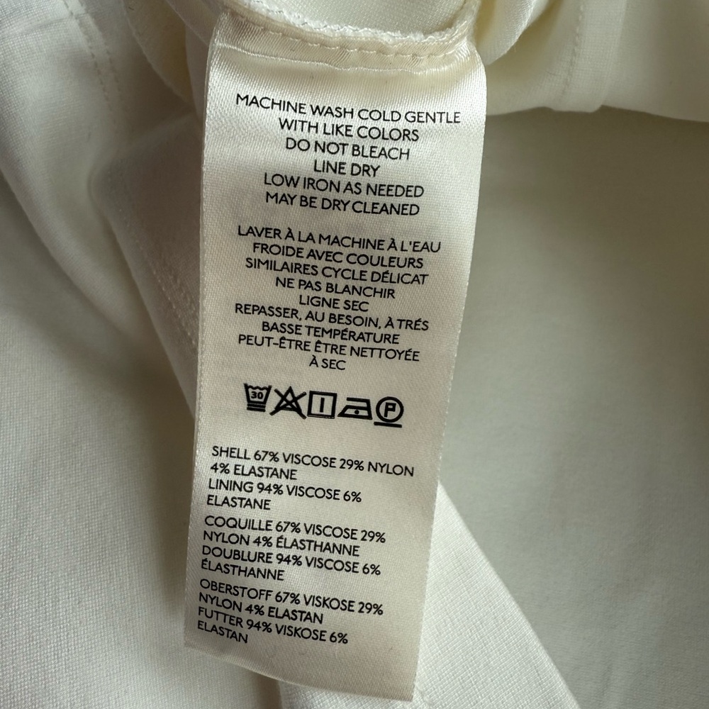 Anthropolgie BHLDN Gianna Off-Shoulder Ivory Dress - Picture 8 of 10